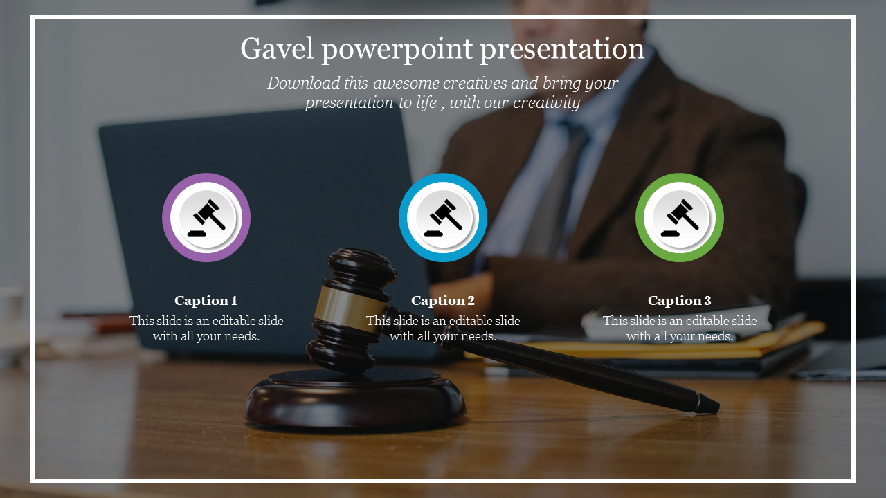 Gavel powerpoint presentation
